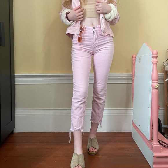 Levi's 724 High Rise Straight Crop Women's Jeans - Picture 1 of 7